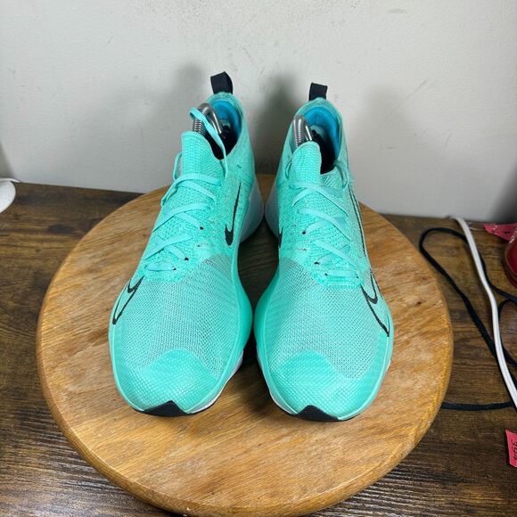 Nike Air Zoom Tempo Next%\u200e FK Hyper Turquoise Shoes Women's Size 11.5 CI9924-300